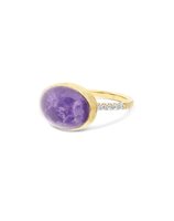 Anello Nanis Donna BOULES in Oro giallo Diamante 0.12 Ct AS6-609 - AS6-609
